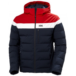 Kurtka zimowa męska Helly Hansen Bossanova Puffy Jacket niebieski/czerwony Navy