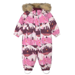 Kombinezon dziecięcy Reima Lappi 2022 różowy Cold Pink