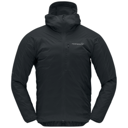 Kurtka męska Norrona falketind aero60 Zip Hood czarny Caviar Black