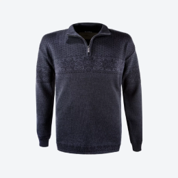 Sweter Kama 4053 szary graphite
