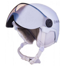 Kask narciarski dla kobiet Blizzard W2W Double Visor ski helmet biały/szary white matt, smoke lens, mirror