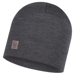 Czapka Buff HW Merino Wool Hat szary SolidGray