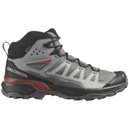 Buty męskie Salomon X Ultra 360 Mid Gore-Tex szary Pewter / Black / Burnt Henna