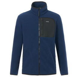 Bluza męska Regatta Frankie Borg ciemnoniebieski Navy/Black