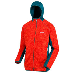 Męska bluza Regatta Cartersville VI czerwony Burntslm/Dpt