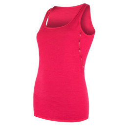 Damski podkoszulek Sensor Merino Air różowy Magenta