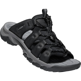 Męskie kapcie Keen Targhee III Slide czarny Black/Grey