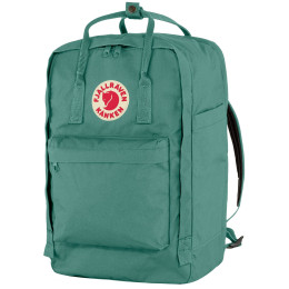 Miejski plecak Fjällräven Kånken Laptop 17" jasnoniebieski Frost Green