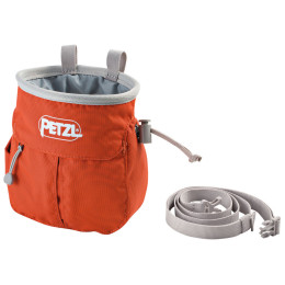 Worek na magnezję Petzl Sakapoche czerwony Red