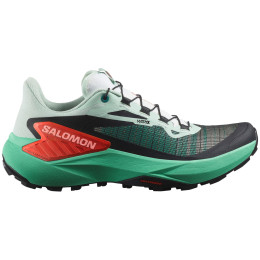 Buty damskie Salomon Genesis zielony Bay / Electric Green / Cherry Tomato