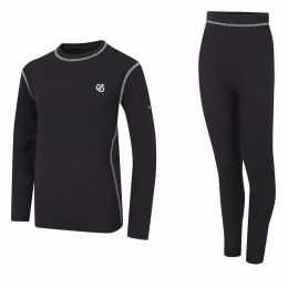 Zestaw dziecięcy Dare 2b Pow II Baselayer Set czarny Black