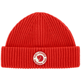 Czapki zimowe Fjällräven 1960 Lite Logo Hat czerwony True Red