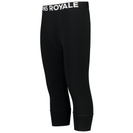 Męskie kalesony Mons Royale Cascade Merino Flex 200 3/4 Legging czarny Black