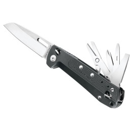 Wielofunkcyjny nóż Leatherman Free K4 czarny/srerbny Grey / Šedá