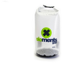 Wodoodporny worek Elements Gear TRANSPARENT 40 l przeroczysty