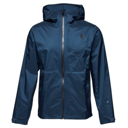 Kurtka męska Black Diamond Treeline Rain Shell niebieski Indigo