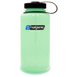 Butelka Nalgene Wide Mouth Sustain 1l zielony/czarny Glow Green Sustain/5565-0144