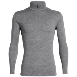 Koszulka męska Icebreaker Mens 260 Tech LS Half Zip szary GritstoneHthr