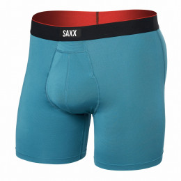 Bokserki Saxx Multi-Sport Mesh Boxer Brief Fly niebieski hydro blue