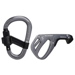 Pomoc do asekuracji Mammut Smart 2.0 Belay Package szary grey