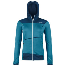 Bluza damska Ortovox Fleece Light Hoody W 2024 niebieski mountain blue