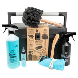 Zestaw do czyszczenia Peaty´s Complete Bicycle Cleaning Kit czarny/niebieski