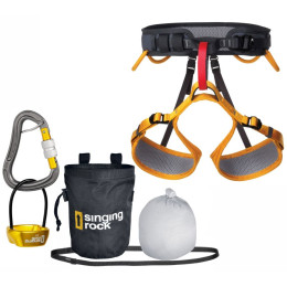Zestaw wspinaczkowy Singing Rock Versa II Packet żółty