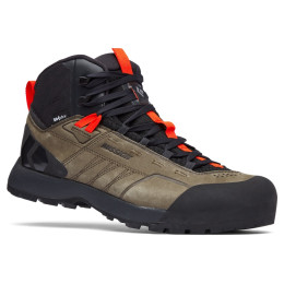 Męskie buty turystyczne Black Diamond Mission LTHR MID WP beżowy Walnuts-Octane