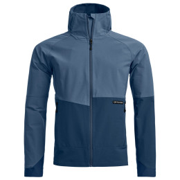 Męska kurtka softshellowa Ortovox Venet Softshell Hooded Jacket niebieski Light Nunatak