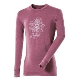 T-shirt dziecięcy Progress DT Pedro KID 26GA Květina fioletowy PinkMelor