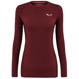 Koszulka damska Salewa Cristallo Warm Amr W L/S Tee.