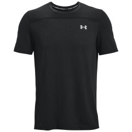 Męska koszulka Under Armour UA Seamless SS czarny Black / / Mod Gray
