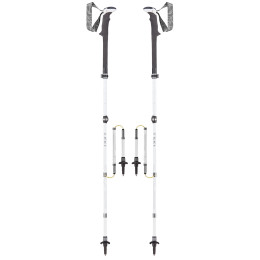 Kije trekkingowe Leki Micro Vario Carbon Lady AS czarny WhiteLightanthraciteSilver