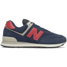 Buty męskie New Balance ML574PN2 niebieski/czerwony Navy/Red