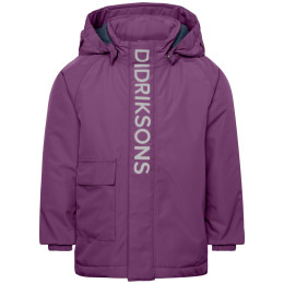 Dziecięca kurtka zimowa Didriksons Talvi Kids Jkt 2 Northen Purple fioletowy Northen Purple