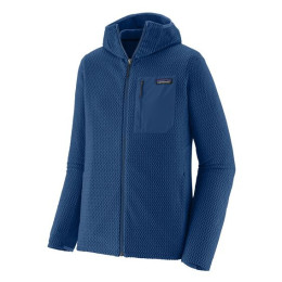 Męska bluza Patagonia M's R1 Air Full-Zip Hoody ciemnoniebieski Clement Blue