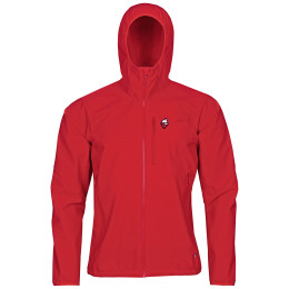 Damska kurtka softshellowa High Point Atom 2.0 Lady Hoody Jacket czerwony Red