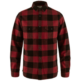 Koszula męska Fjällräven Övik Heavy Flannel Shirt M czerwony/czarny Red-Black