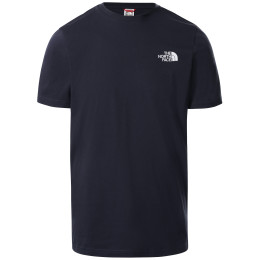 Koszulka męska The North Face Simple Dome Tee S/S ciemnoniebieski AviatorNavy/TnfWhite
