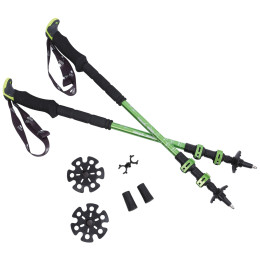 Kije trekkingowe Zulu Trail Grip zielony green