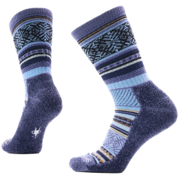 Skarpety Smartwool Everyday Cozy Fair Isle Sweater Crew Soc niebieski