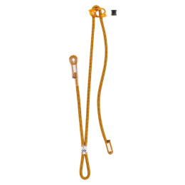 Lonża Petzl Dual Connect Adjust pomarańczowy Orange