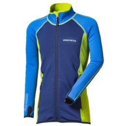 Bluza dziecięca Progress Torez Junior niebieski/zielony modrá/zelená