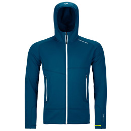 Męska bluza Ortovox Fleece Light Hoody niebieski Petrol Blue