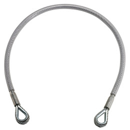 Zaczep linowy Camp Anchor Cable 100 cm srebrny