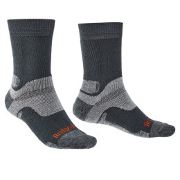 Męskie skarpetki z wełny merino Bridgedale Hike MW MP Boot