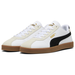 Buty wyjściowe męskie Puma Club II Sd biały/czarny PUMA White-PUMA Black