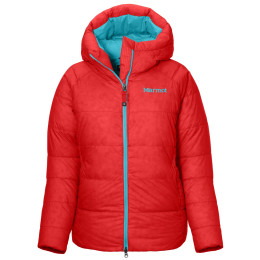 Damska kurtka puchowa Marmot Wm's Mt. Tyndall Hoody czerwony VictoryRed