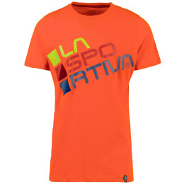 Koszulka męska La Sportiva Square T-Shirt M pomarańczowy Pumpkin