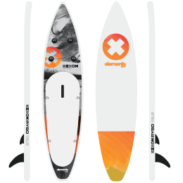 Paddleboard Elements Gear RYSO 12.6 szary grey